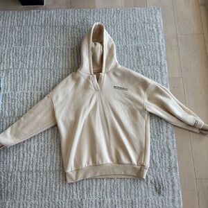 Cream Hoodie